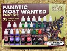 Army Painter Warpaints Fanatic Most Wanted Paint Set 5713799807112 Miniature NEW picture