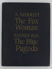Hannes Bok 1946 A. Merritt 1st Ed Foxy Woman The Blue Pagoda Pulp Fantasy Art picture