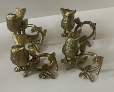 Mrs. H by Dee Hilfiger Set of 4 Lovebirds Napkin Rings picture