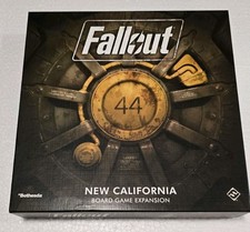 Fallout NEW CALIFORNIA Board Game Expansion FFG Complete, punched never played picture
