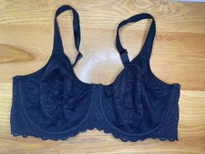 Wacoal Black Bra Sz: 36DDD Style: 851334 Soft Sense Underwire Bra  picture