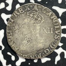 (1634-35) Great Britain Charles I 1 Shilling Lot#JM9568 Silver S-2791 picture