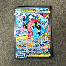Pokemon TCG Mega Greninja EX 116/086 Crimson Invasion Full Art Holo UR EN picture