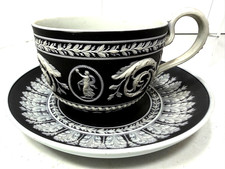 Rare - 19th C. - Wedgwood Black Dip Jasperware - Rubin Coll - Classical Neo Fig. picture