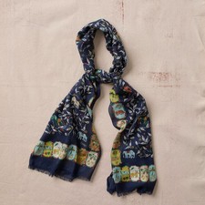 Drake’s Elephants and Flowers Print Wool-Silk / RRP £245 / Brand New picture