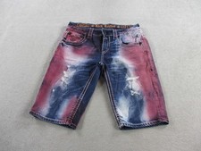 Rock Revival Shorts Mens 32 Tie Dye Multicolor American Patriotic Austin Jorts picture