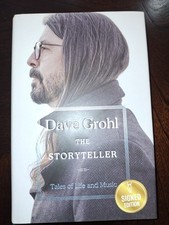 DAVE GROHL SIGNED The Storyteller BOOK Foo Fighters Nirvana  Autographed picture