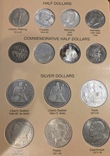Complete DANSCO 7070 Type Set Collection Including 1903-S Morgan Silver Dollar picture