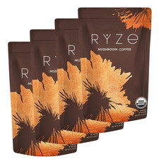 4-Pack Organic Ryze Mushroom Coffee, 30 Servings/Bag, Instant,  picture