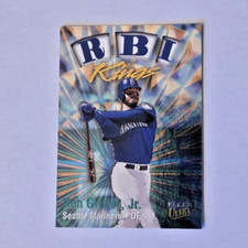 Ken Griffey Jr Fleer Ultra 1999 RBI Kings Mariners #23 of 30 RK Insert picture