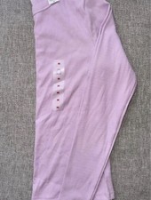 Old Navy Women’s Ribbed Long Sleeve Top Size M Lilac Purple NWT picture