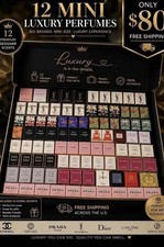 Lot of 12 Assorted Mini Perfume Travel Size 7.5ml Brand New Sealed picture