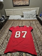 Rob Gronkowski Tampa Bay Buccaneers  Handsigned Red Custom Jersey Size XL COA picture