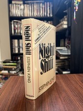 Stephen King, NIGHT SHIFT, Hardcover First Later Print $17.95 DJ Doubleday 1978 picture