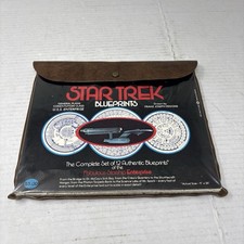 Star Trek USS Enterprise Blueprints Vintage 1975 Complete Set of 12 Franz Joseph picture