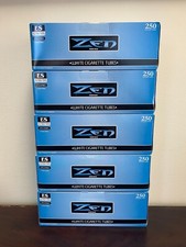 Zen White Light Blue King Size Cigarette Tubes 250ct Box [5-Boxes]Ships In Box picture