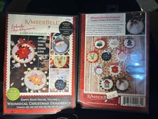 KIMBERBELL Happy Hoop Decor Vol 1  Whimsical Christmas Ornaments Embroidery CD picture