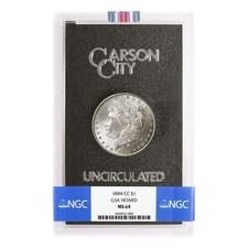 1884-CC $1 GSA Morgan Silver Dollar NGC MS64 picture