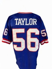 CUSTOM UNSIGNED LAWRENCE TAYLOR BLUE JERSEY XL picture