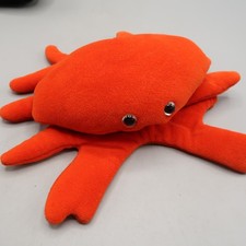 Vintage Folkmanis Folktails Red Crab Puppet Whole Hand Finger Plush 2021 picture