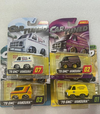 MGA Car Tuned Series =  Lot Of 4 =  ' 79 GMC VANDURA = in different colors picture