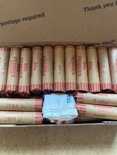 1955-D LINCOLN WHEAT CENT PENNY 30 ROLLS (1,500 coins)  nice condition picture