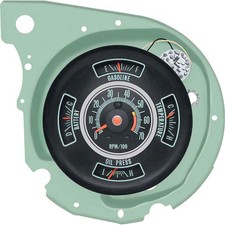 OER 6491313 Tachometer Dash Gauge Cluster 1969 Chevy Chevelle, 5500 RPM Redline picture