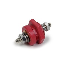 QUICKCAR RACING PRODUCTS Stud Feed Thru Red - 57-800 picture
