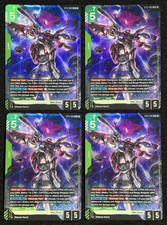 Qubeley ST13-001 LR - Playset of 4 - Gundam Card Game: Silent Barrage - NM picture