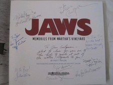 Jaws : Memories from Martha's Vineyard  signed by Matt Taylor + Cast/Crew   picture