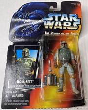 1995 Kenner STAR WARS Boba Fett 🔥 SIGNED BY Jeremy Bulloch 🔥 picture