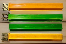 4 Vintage Thick Marbled Mahjong Bakelite Catalin Racks picture