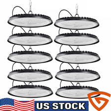 10-Pack 300W UFO LED High Bay Light Shop Industrial Commercial Factory Warehouse picture