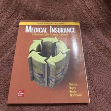 McGraw-Hill Medical Insurance: Revenue Cycle Process 9th Ed Valerius PB 2019 picture