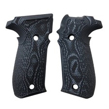 Hogue SIG P226 DA/SA Contour Classic Inverse Checkered G10 GMascus Black * 20759 picture
