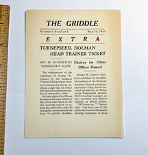 1941 The Griddle Vol 1 No 3 NAPA Election Extra Amateur Press Journal picture