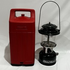 Coleman Powerhouse Lantern 290A700 w/ Red Case Dated 2/ 1989 Double Mantle picture