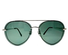 NEW DIFF Lenox Sunglasses Black lens Silver frame GD BL 122p polarized picture
