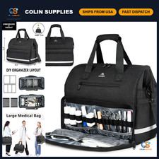Large Multi-Compartment Medical Bag for Nurses & Doctors - Sturdy & Durable picture