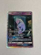 Mewtwo GX Mewtube 78/73 Pokemon Card Shining Legends Sun & Moon Secret Rare MINT picture