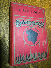 Antique The First Violin by Jessie Fothergill - W.B. Conkey Co Art Nouveau Cover picture