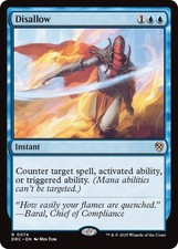 Disallow - 74 - NM - Commander: Aetherdrift - MTG picture
