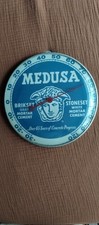 Vintage 1956 12” Glass Pam Medusa Cement Thermometer Scarce picture