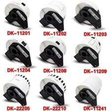 Compatible with Brother Labels DK-2205(62mm x 30.48m)  DK-2210 DK-1241 DK-1201 picture