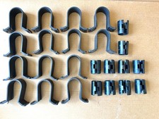 20 pcs. SafeRacks NSF ( 10 pairs ) and 14 pcs Garage Shelf Clamps Holders picture
