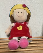 Russ Berrie Dollies 14” Plush Lovey Soft Baby Doll Gertrude Duck, Chick Shirt picture