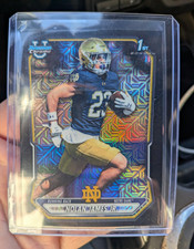Bowman Chrome 1st Bowman - Nolan James Jr. Notre Dame #10 Football Card picture