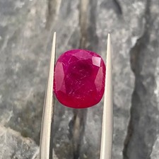 3.8Ct Natural Unheated Rare Blood Red Afghan Ruby picture