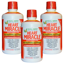 Century Systems H.E.A.L. QUICK Heart Miracle 32 fl oz / 946 ml Each (Pack of 3) picture
