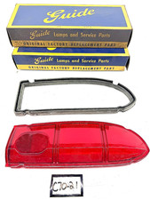 (1) NOS 1959 Chevy El Camino RH Tail Light Lamp Lens RIA-59 5950242 C70-21 picture